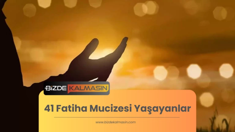 41 Fatiha Mucizesi Yaşayanlar