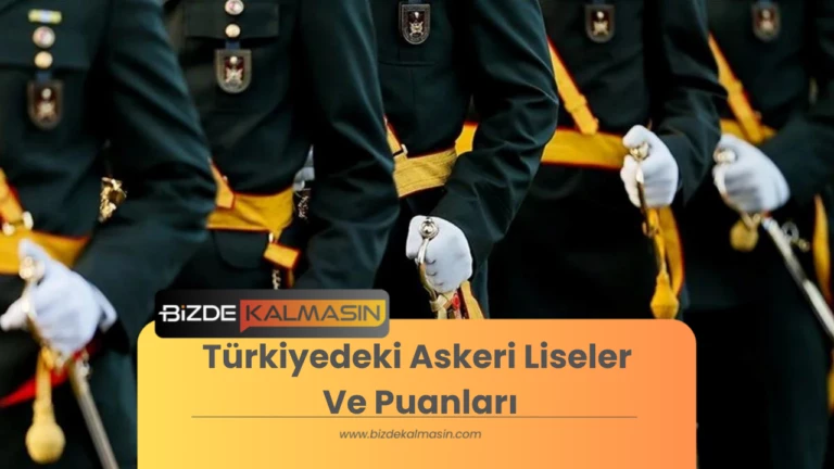 Türkiyedeki Askeri Liseler Ve Puanları
