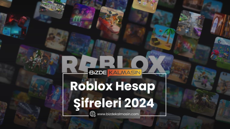 Roblox Hesap Şifreleri 2024