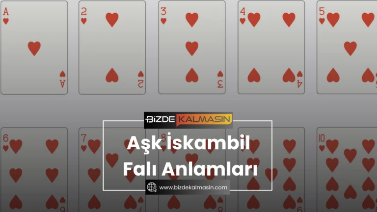 Aşk İskambil Falı Anlamları ? İsme Özel İskambil Falı Anlamları